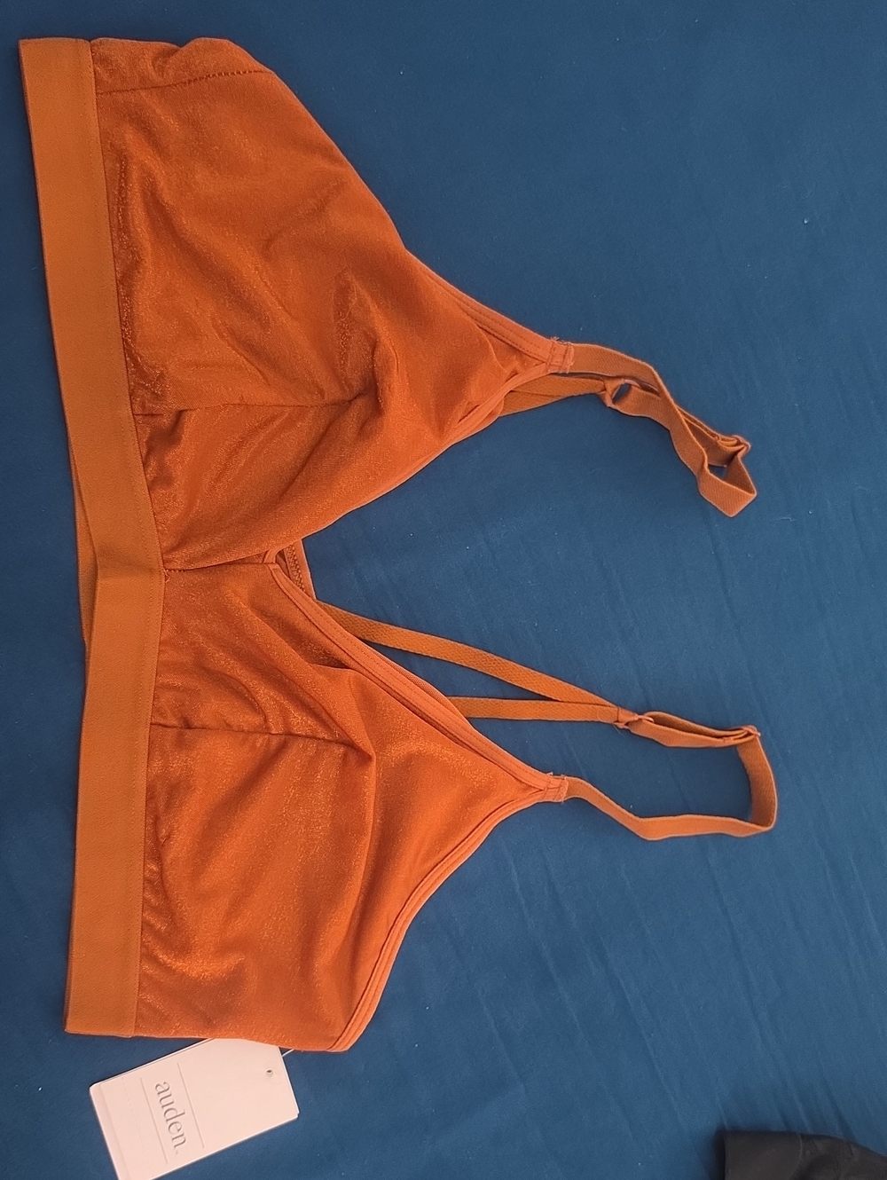 Auden Orange Bralette